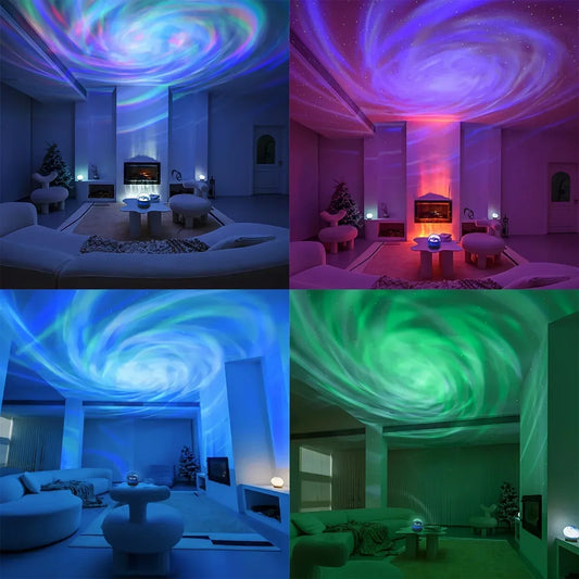 Nebula Pro 360°: Proyector de Aurora Boreal y Galaxia HD