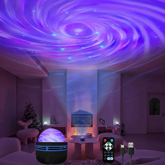 Nebula Pro 360°: Proyector de Aurora Boreal y Galaxia HD
