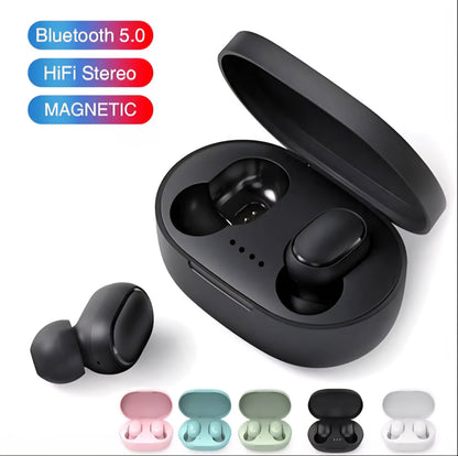 Auriculares Bluetooth inalámbricos TWS A6S, para Android, iOS y cualquier dispositivo Bluetooth.