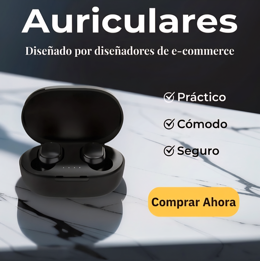 Auriculares Bluetooth inalámbricos TWS A6S, para Android, iOS y cualquier dispositivo Bluetooth.